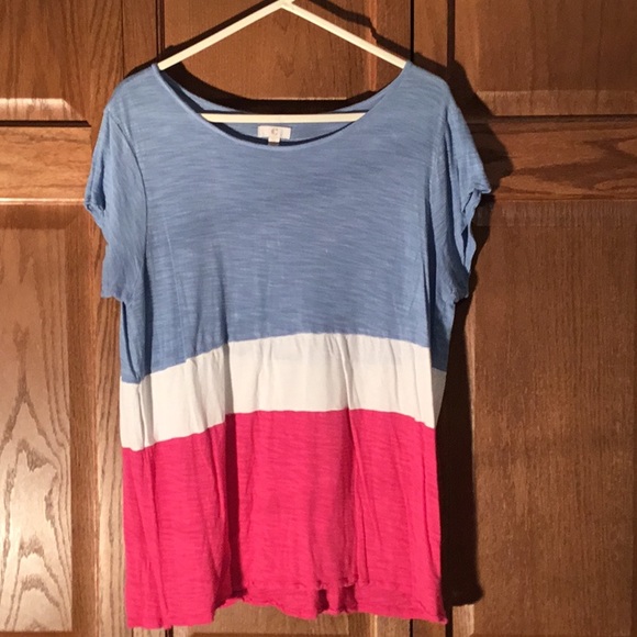 Charming Charlie Tops - Charming Charlie Color-block Tee
